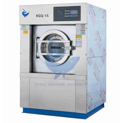 China Hotels Hospitals Troops 15KG Washer Extractor Machine Laundry Washer Extractor for sale