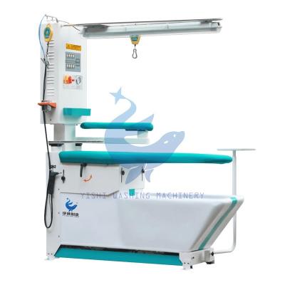 China Multi Function Ironing Table Laundry Equipment Stain Removal Air Blowing Ironing Air Suction for sale