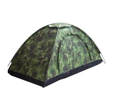 China Camping 1-2 Person Camouflage Single Light Rise Outdoor Camping Tent Field Game Tent for sale