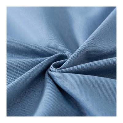 China Cool Silk Pique 175Gsm Mesh Mercerizing Fabric Feeling 52%Cotton 5%Mulberry Mulberry 43%Polyester Silk 43%Polyester for sale