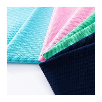 China Factory Direct Knitted Pique Mesh Fabric 185Gsm Comfortable 96%Cotton 4%Spandex for sale