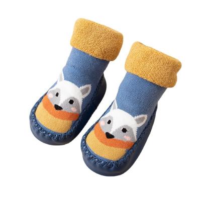 China New high quality QUICK DRY thickened non-slip indoor socks baby children floor autumn and winter wholesale for sale