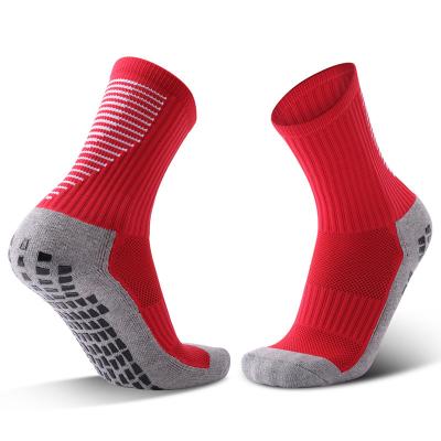 China Thickened breathable men's professional soccer football non-slip sports socks sweat-absorbing cushioning socks for sale