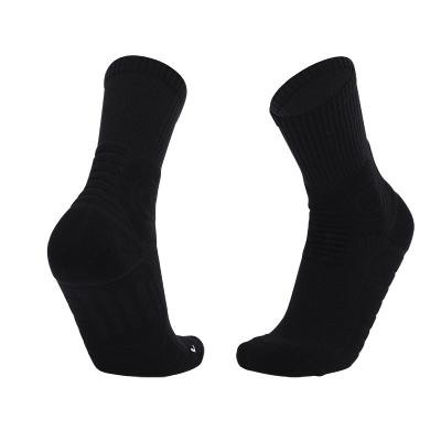 China Wholesale Breathable Basketball Socks Sports Socks Professional Sports Anti-Slip Breathable Sweat-Absorption Cushioning Socks for sale