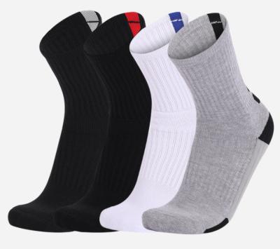 China Men's Basketball Socks Thickened Professional Non-slip Sports Socks Breathable Sweat-absorbing Breathable Wholesale Socks for sale