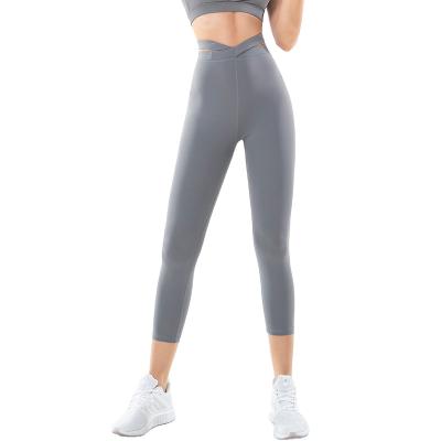 China Other Other High Waisted Fitness Yoga Pants Simple Gym Wear Leggings For Women for sale