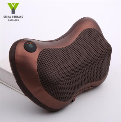 China Convenient to knead your electric massage neck Shiatsu neck hot massage pillow for sale