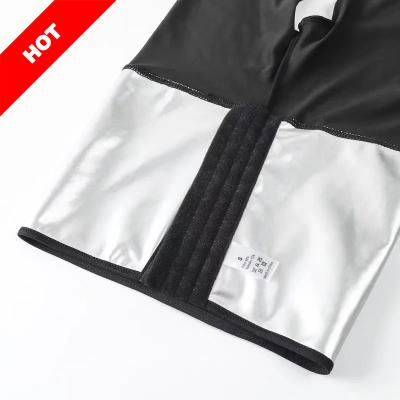 China Hot Selling Black High Waist Abdominal Training Sauna Pants Women's Sauna Pants for sale