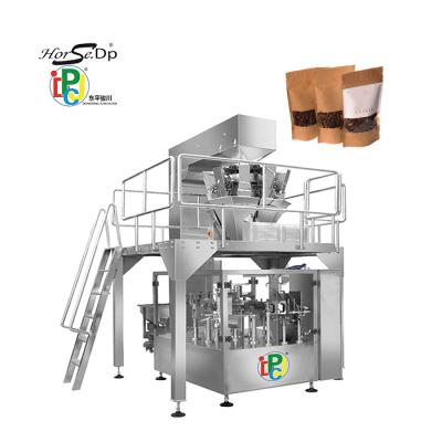 China Factory Price Automatic Standup Rotary Food Doypack Premade Bag Pouch Packing Machine Price for sale