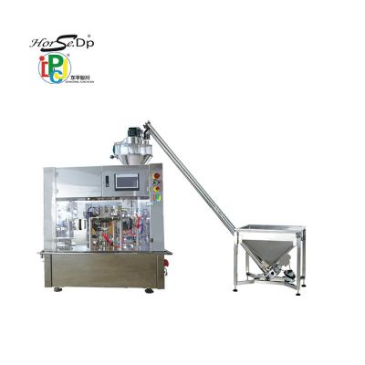 China Hot Sale Pharmaceutical Full Automatic Food Powder Flour Corn Nut Milk Powder Dry Filling Machine for sale