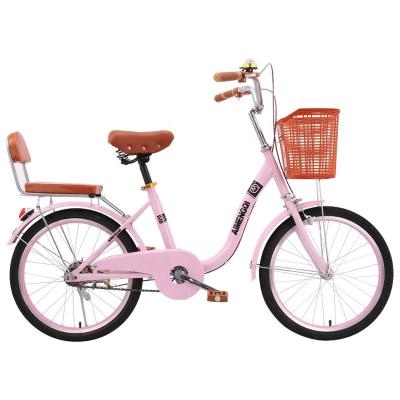 China Cheap factory hot sale carbon steel wholesale kids bike carbon steel road bikes V brake bicycle for girl for sale