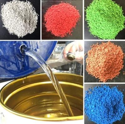 China Glanzedoor PU-binders voor rubbergranules Te koop