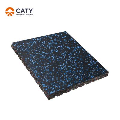 China Factory Direct Sale Colorful Comfortable Gym Rubber Flooring Anti Fatigue Mat Fitness Floor for sale