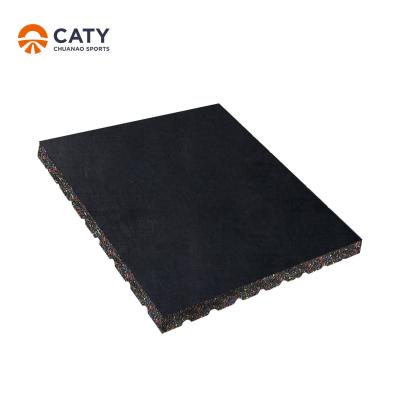 China OEM Sound Insulation Fitness Rubber Flooring No Toxic Sport Floor for sale