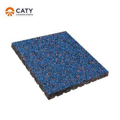 China High-Density Heavy Duty Fitness Rubber Flooring Comfortable Rubber Mat For Gymnasium for sale