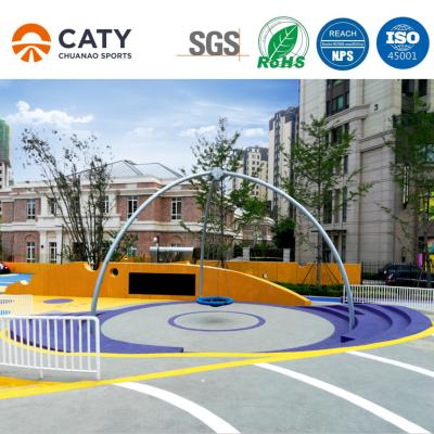 China Gray Wetpour Rubber Crumb Surfacing Gray Rubber Flooring Materials Gray EPDM Rubber Crumb for sale