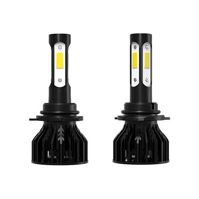 China For New Arrival LED Car Headlight S2 4 Sides Led Headlight H11 H8 H4 9006 9004 9007 9005 H7 H13 for sale