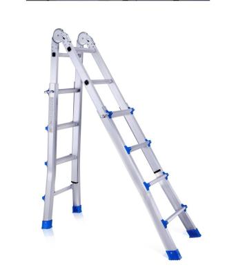 China Universal Folding Ladders Extension Combination Aluminum Step Ladder for sale