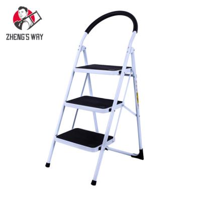 China Chinese Steel Folding Ladders Supplier House Use Purpose Step Narrow Monkey Ladder for sale