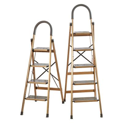 China Folding Ladders Household Foldable Ladder House Use 3 Step Ladder Escaleras de Aluminio Ladder Chair for sale