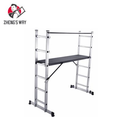 China Modern Wholesale Material Aluminum Ladder Scaffolding Prices for sale