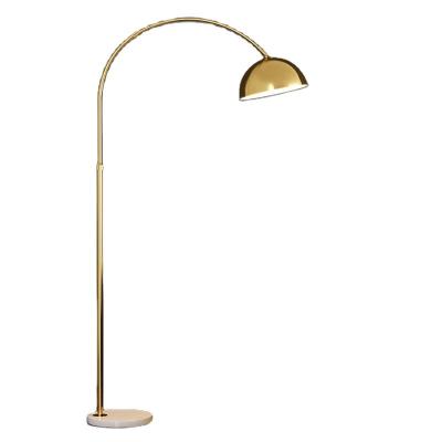 China Nordic Rustic Minimalist Model Room Designer Sofa Living Room Floor Lamp Light Luxury Elegant Vertical Floor Lamps for sale