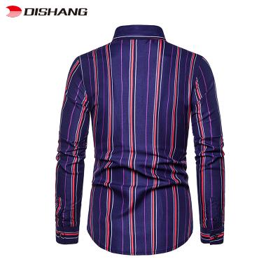 China Autumn Long Sleeve Custom Logo Hot Design Spring Polyester Fashion Anti-wrinkle Cheap Casual Shirt For Men for sale