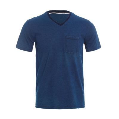 China Breathable Economic Custom Design Mens Autumn Blouses And Shirts V Neck T-Shirts Men for sale