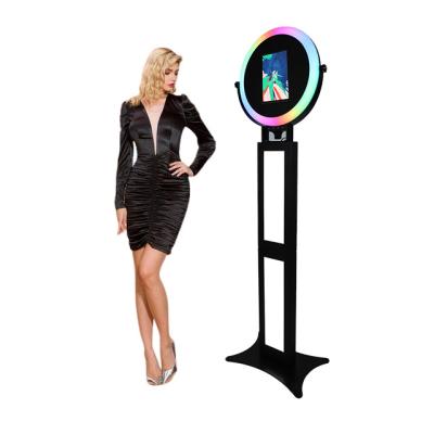 China Festival Celebration iPad Photo Booth Stand Drop Shipping Portable Mirror iPad Photo Booth Kiosk iPad Photo Booth for Events for sale