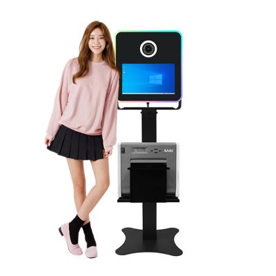 China 15.6 inch Selfie Photo Booth Mirror Photo Booth Magic Mirror Photobooth Machine Led Frame Mirror Booth Irisi12 for sale