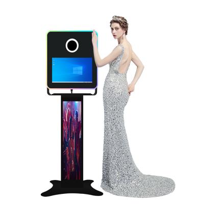 China IRISI Small Portable Light Selfie Box Photo Booth With 15.6 Inch Capacitive Touch Screen On Sale Irisi12 for sale