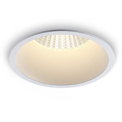 China Indoor Lighting Modern Anti Glare Led Recessed Spotlight / 12w Deep Recessed Led Spotlight for sale