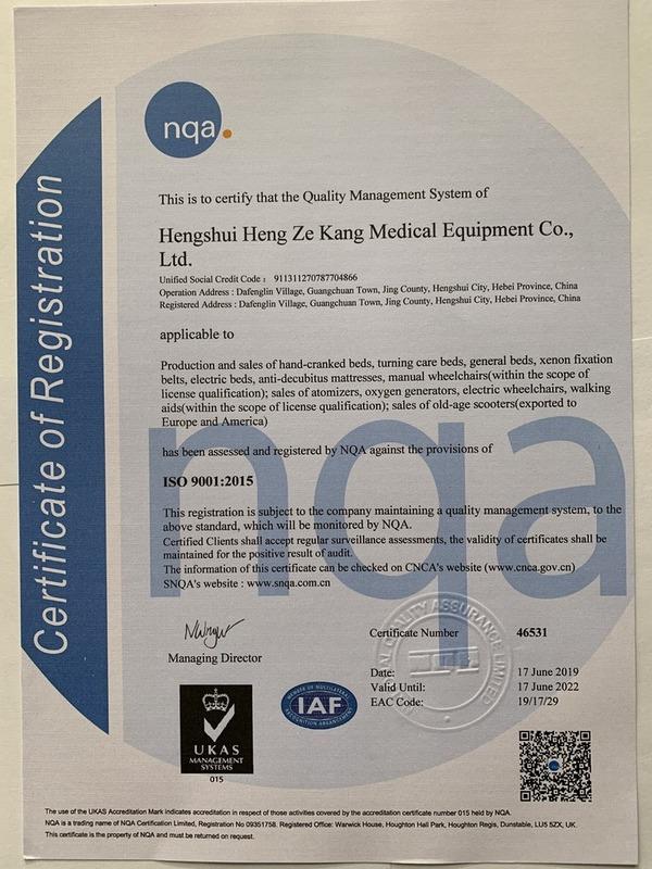 ISO9001 - Hebei Ruilangde Medical Apparatus And Instruments Technology Group Co., Ltd.