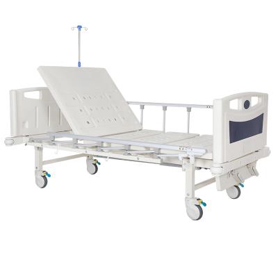 China ABS Material Easy Operation MD-N05 Manual 2 Function Crank Hospital Bed For Sale for sale