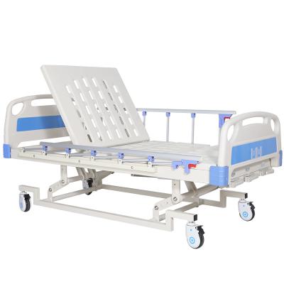 China MD-BS3-004 Manual Medical Bed Single Surface Smooth Anti-rusting Manual Hospital Beds for sale