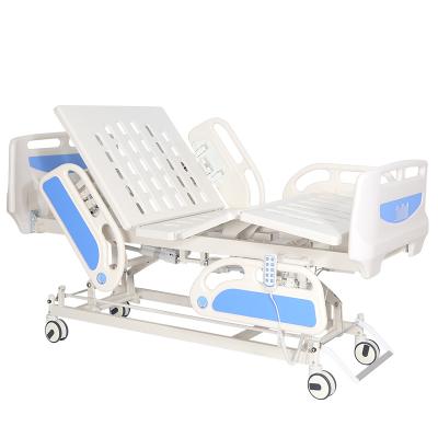 China Single Operate MD-BD5-005 Medical Nursing Bed , 5 Function Electric Hospital Bed for sale