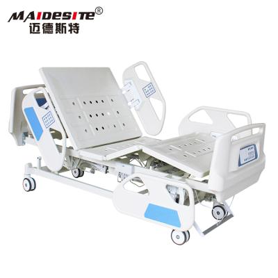 China MD-BD5-001 Maidesite Electric Control Easy Transfer Bed 5 Function ICU Medical Hospital Bed for sale