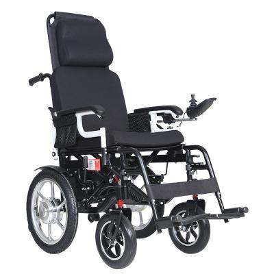 China DLY-806 Portable High Back Wheelchair Portable Electric Motorized Wheelchairs for sale