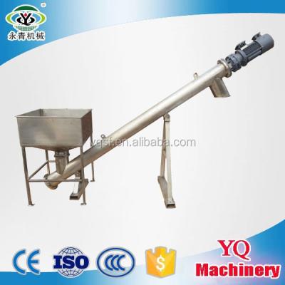 China Heat Resistant Inclined Screw Conveyor With Auger Feeder for sale