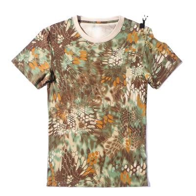 China Hubei Yalida Product Men Clothing Camouflage Shirt Breathable Custom Sleeve High Quality Military T-shirt Shorts For Men for sale