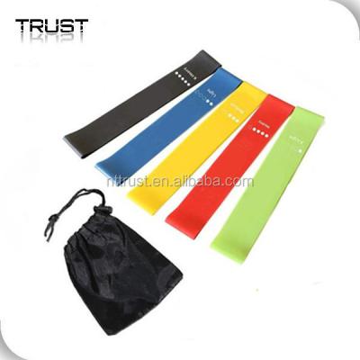 China 100% Natural Latex Hot Sale Customized Assisted Hip Stretches Glute Circles Activation Exercise Bands for sale