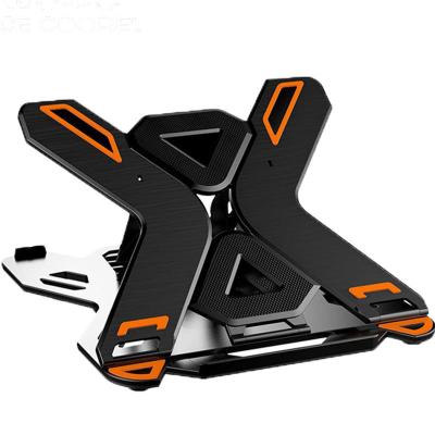 China Hot sale fashion design unique 2023 adjustable bottom swivel top quality X tablets and laptops stand for sale