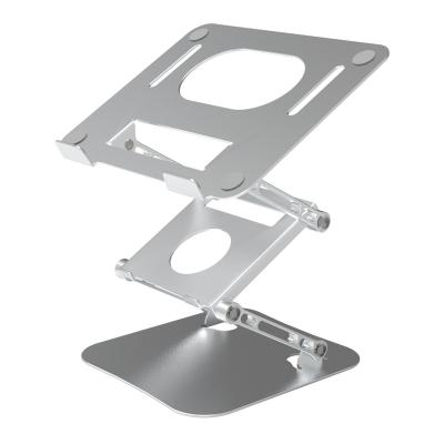 China Hot Sale 2023 Fashion Good Quality Oxidation Three-Layer Aluminum Alloy POS Bracket Waterproof Tablets And Laptops Stand For iPhone for sale