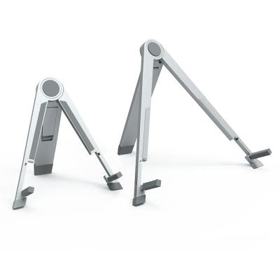 China Hot sale 2023 fashion aluminum alloy design good quality adjustable stable triangle design multifunctional phone holder tablet stand for sale