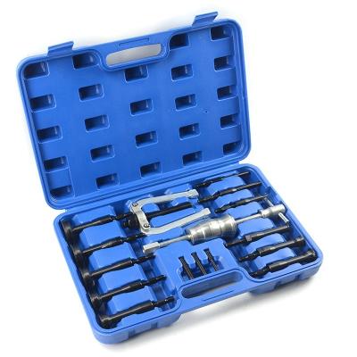 China Auto Repair XCTOOL 16 Pcs Bearing Extractor Pilot Bushes Slide Hammer Inner Blind Hole Bearing Puller Set For Car Repair Tool for sale