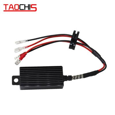 China Error Free LED Flasher TAOCHIS 9-36V H1 Car Light Retrofit LED Turn Signal Resistor Decoder Power-Bus Radio Interference Canceler Lamp for sale