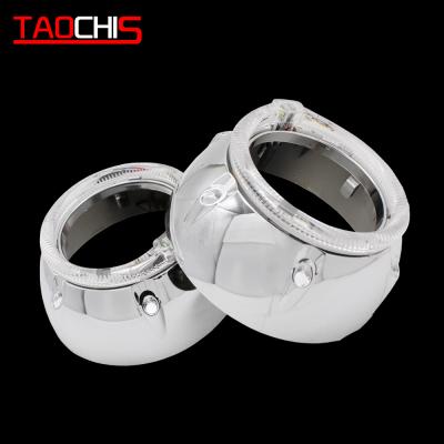 China TAOCHIS car YT124 3.0 inch angel eyes shroud lens white red blue yellow color 3.0 inch for sale