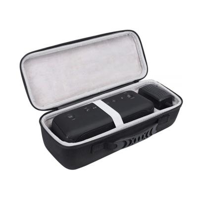 China Protect Zipper Custom Wholesale Durable Quality Size EVA Speaker Case For Wireless Portable Speaker for sale