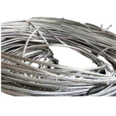 China The factory sells high purity scrap aluminum wire at a reasonable price 6061 6063 for sale