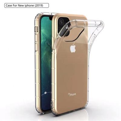 China Fashion.simple Air Cushion Tpu Phone Case For IPhone11 Pro Airpillow Max Clear Soft Back Covers For Ipone11 Pro Casing For IPhone11 for sale